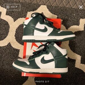 Dunk high sp spartan green